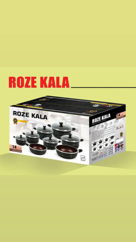 سرویس ۱۴ پارچه مدل نیلوفر برند رز کالا