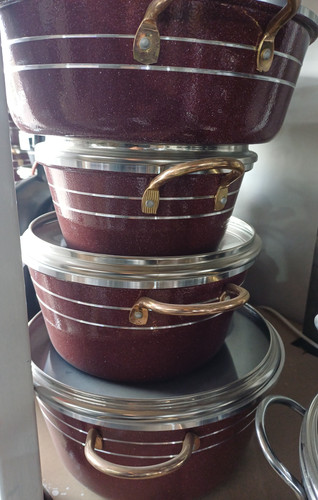 سرویس ۷ پارچه آرنیکا دسته فلز برند رزکالااراک