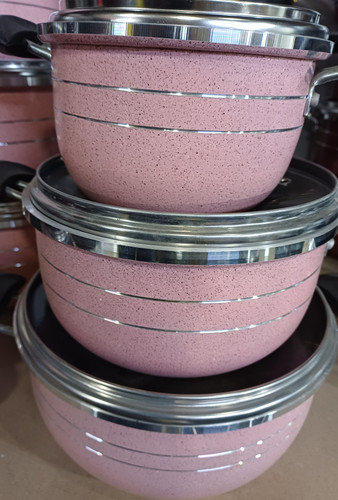 سه قابلمه بزرگ مدل نادیا برند رزکالااراک