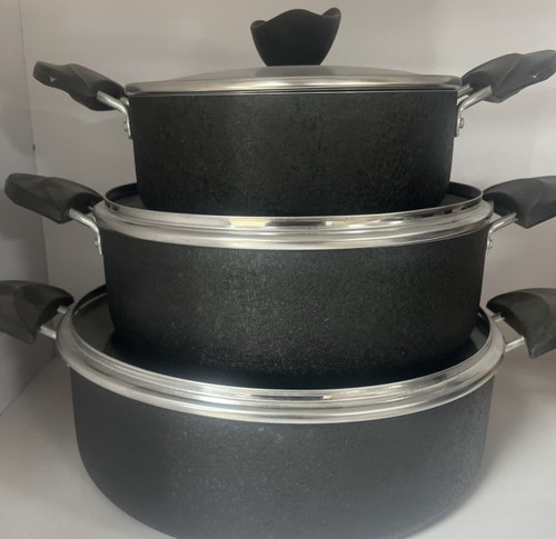 سه تابه دودسته مدل کلاسیک رزکالااراک